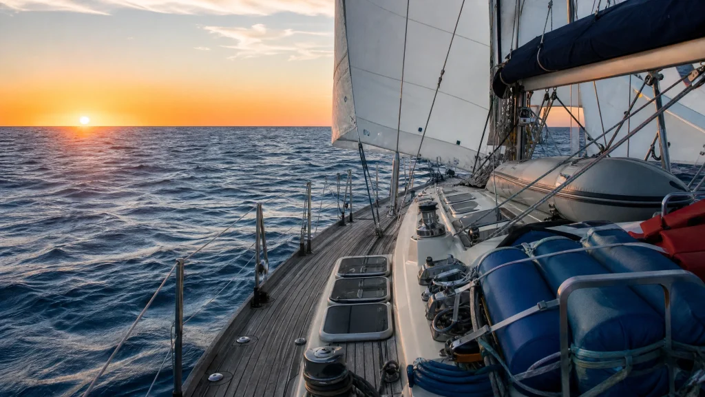 Traverser l'Atlantique à la voile : les préparatifs les plus importants