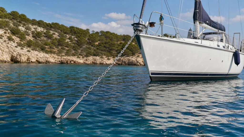 Richtig ankern mit dem Segelboot: Die wichtigsten Grundlagen für sichere Manöver