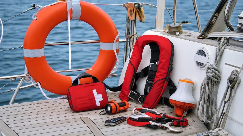 Équipement de sécurité pour la navigation : ce qu’il ne faut absolument pas emporter à bord