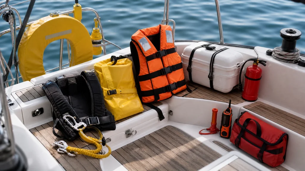 Équipement de sécurité pour la navigation : ce qu’il ne faut absolument pas emporter à bord
