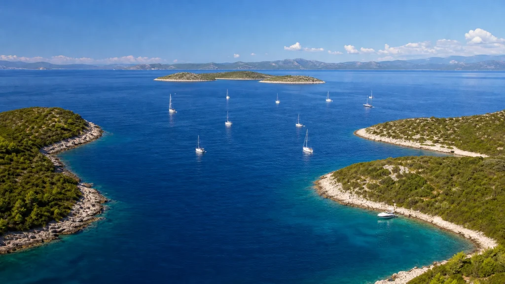 Croisières en Croatie : les plus belles îles, baies et zones de navigation