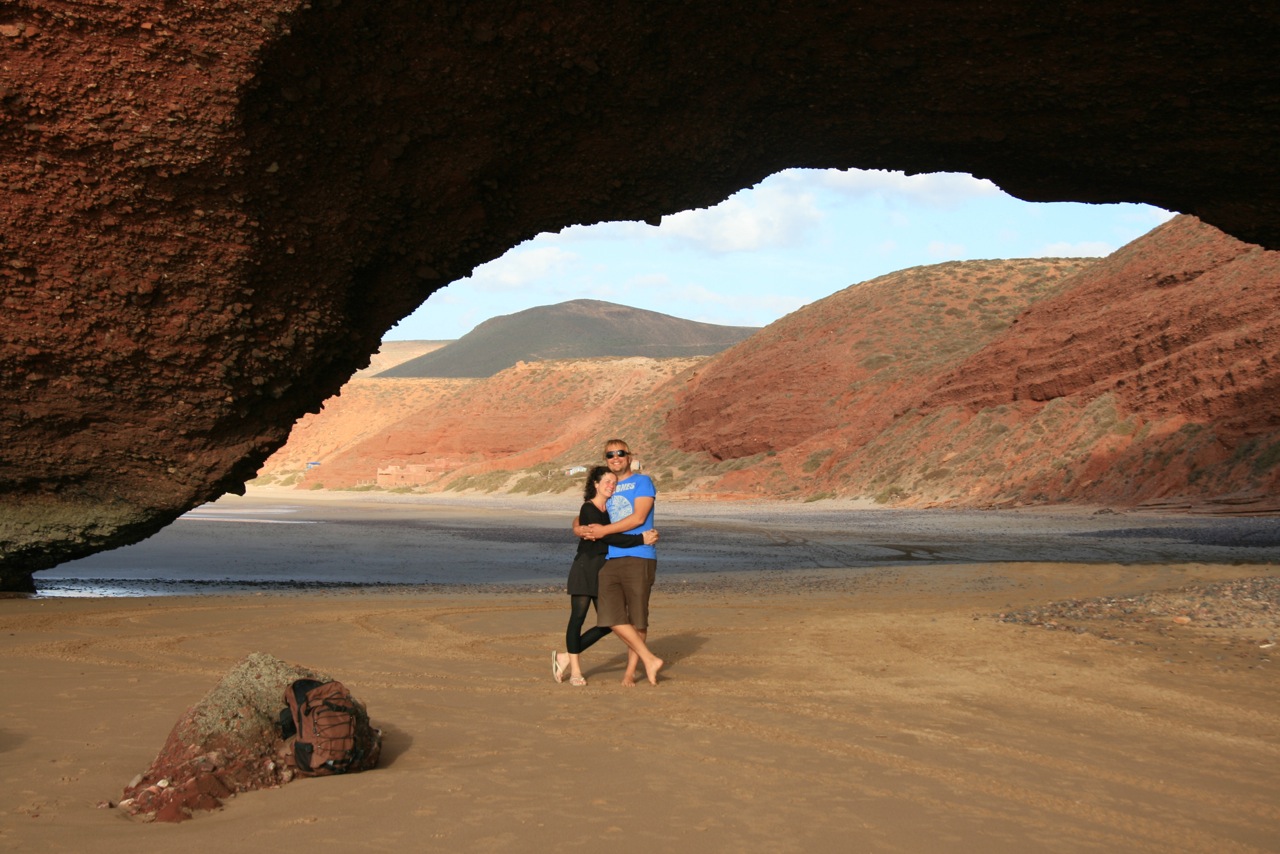 Jonathan und Claudia in Marokko